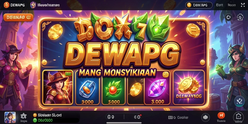 Screenshot gameplay DEWAPG menampilkan slot yang seru dan grafis menawan.
