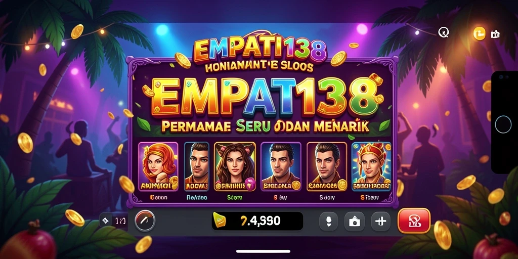Tampilan menarik dari gameplay Slot di EMPATI138.