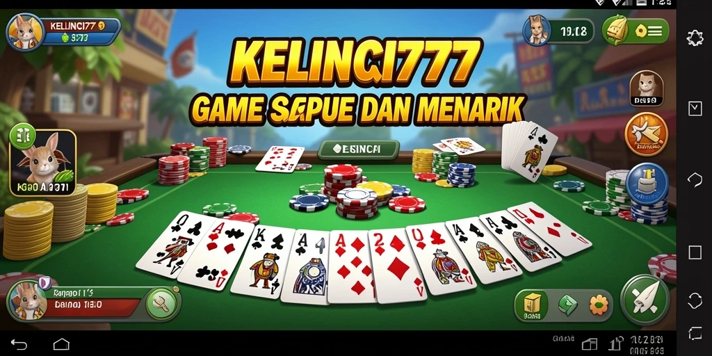 Tampilan gameplay menarik dari KELINCI777 yang penuh warna.