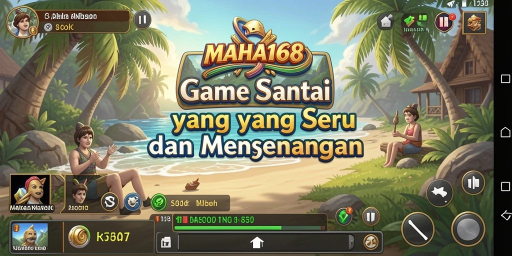 Menampilkan gameplay yang seru dan interaktif dari MAHA168.