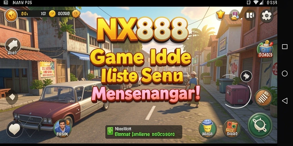 Tampilan gameplay NX888 yang menarik dan interaktif.