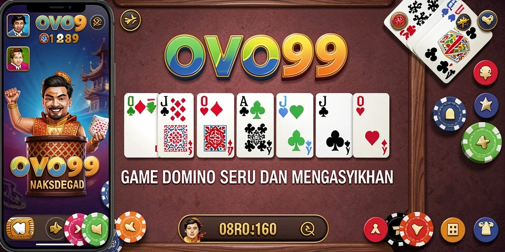 Tampilan gameplay seru di OVO99 dengan pemain yang saling bersaing.
