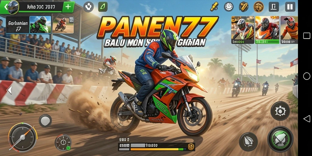 Tampilan gameplay PANEN77 yang seru dan mendebarkan.