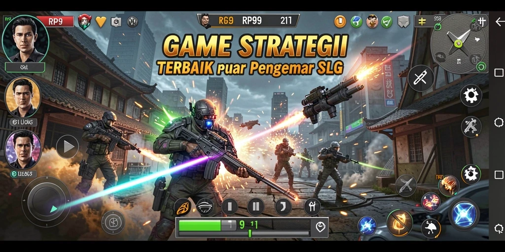 Tampilan gameplay RP99 yang seru dan mengasyikkan.