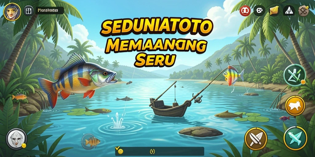Tangkapan ikan yang menakjubkan dalam gameplay SEDUNIATOTO.