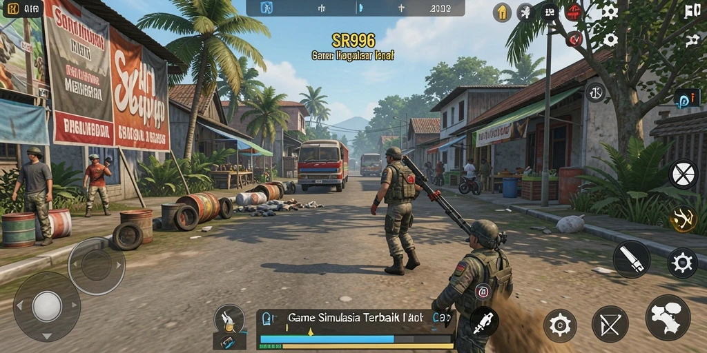 Tampilan gameplay SR996 yang memukau dan interaktif.