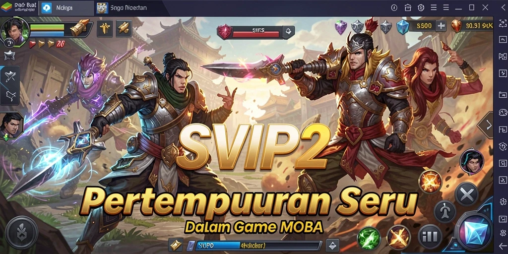 Gameplay menarik dari SVIP2 dengan karakter yang beragam.