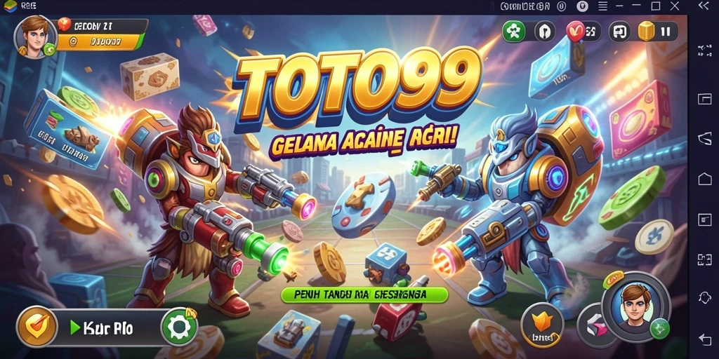 TOTO99 dalam aksi dengan gameplay Arcade yang mengasyikkan.