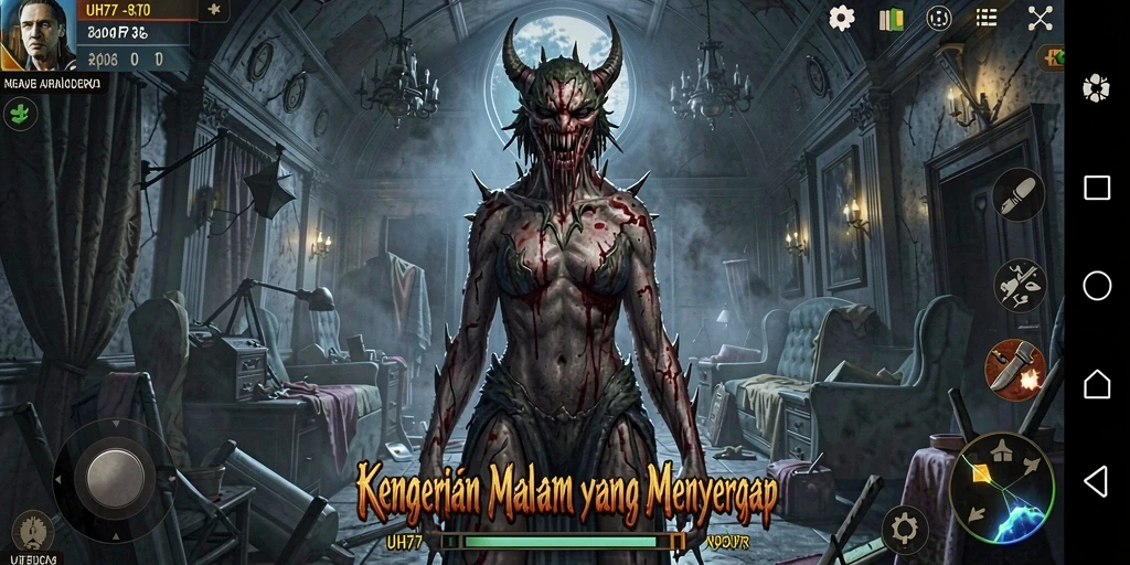 Gameplay UH77 yang menakutkan dan mendebarkan.