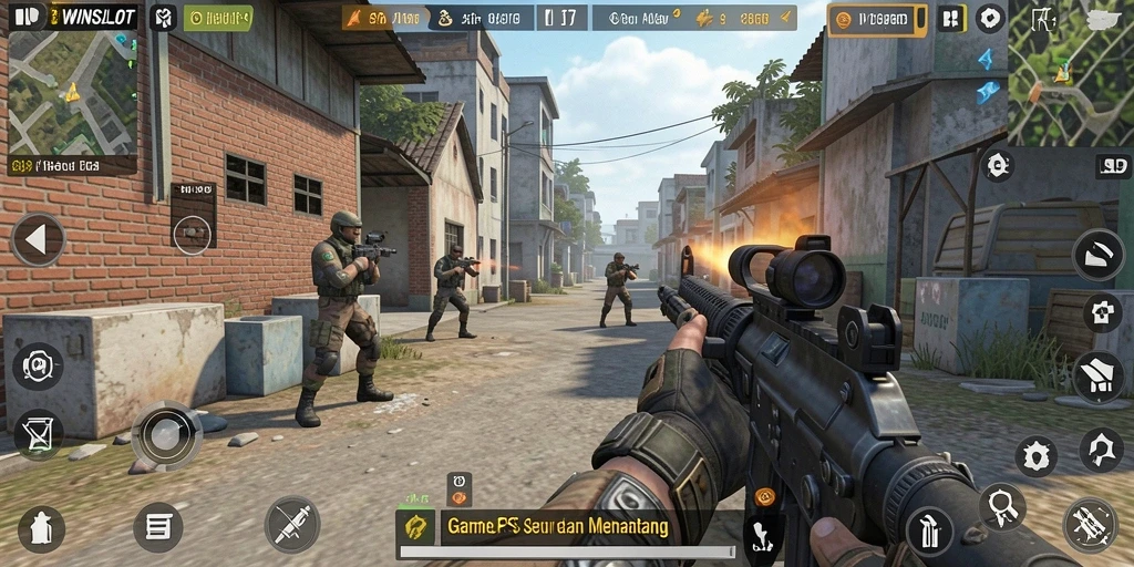 Tangkapan layar gameplay WINSLOT yang mendebarkan dan penuh aksi.